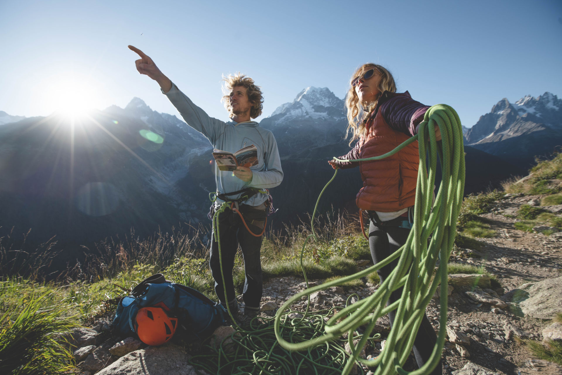 For thrill-seekers: rock climbing and via ferrata!