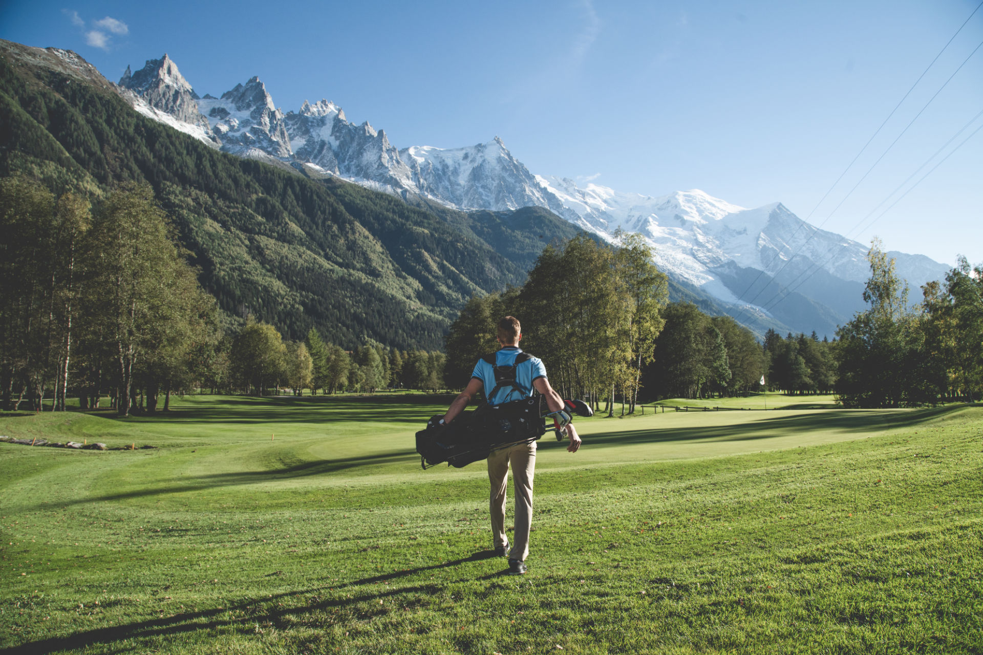 Tee off on the world's most beautiful golf course
